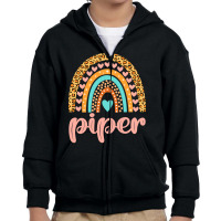 Piper Name Piper Birthday Youth Zipper Hoodie | Artistshot