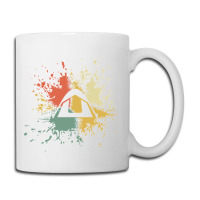 Camping Ink Splash Coffee Mug | Artistshot