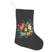 Camping Ink Splash Holiday Stocking | Artistshot