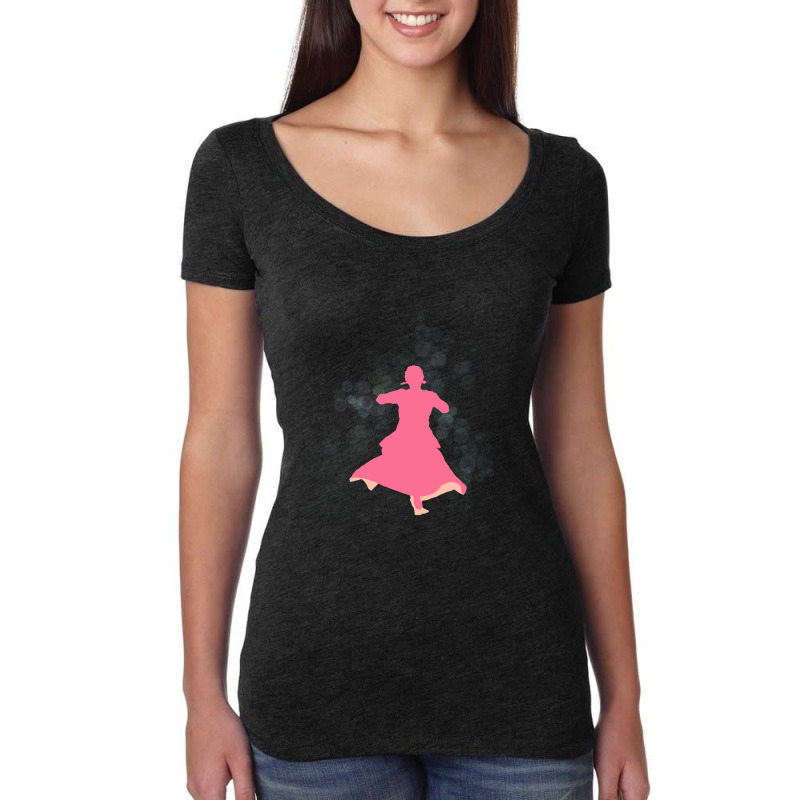 Classical Indian Dancing Women's Triblend Scoop T-shirt by traumafemales188 | Artistshot