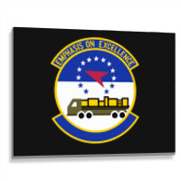 50 Aerial Port Squadron Afrc (u.s. Air Force) Metal Print Horizontal | Artistshot