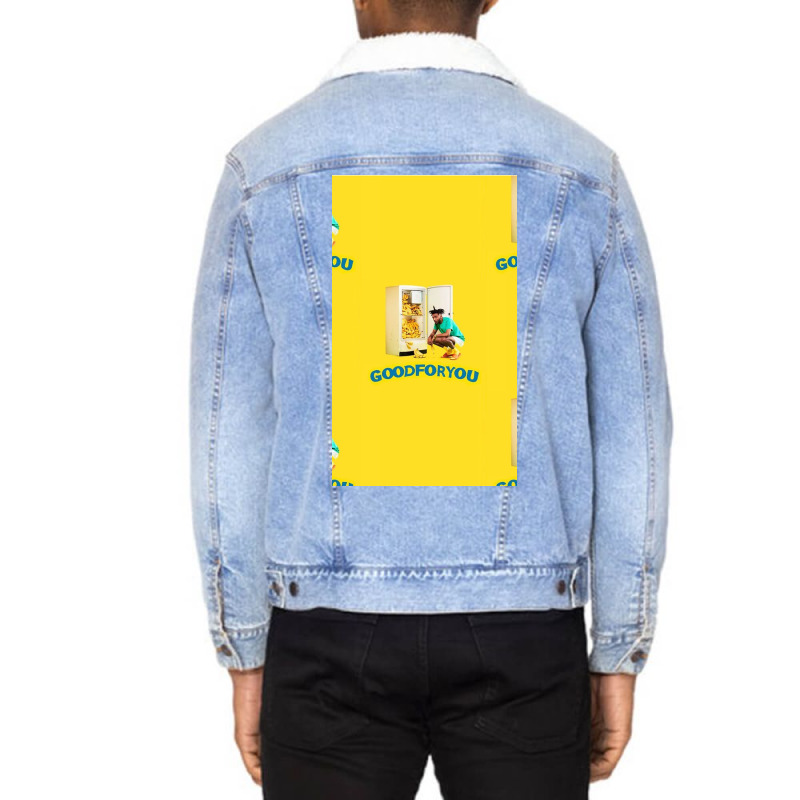 Aminé Good For You Unisex Sherpa-Lined Denim Jacket by Leeswdr | Artistshot