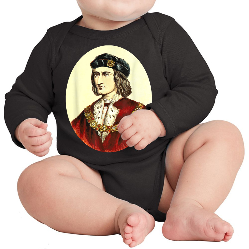 King Richard Iii Of England T Shirt Long Sleeve Baby Bodysuit | Artistshot