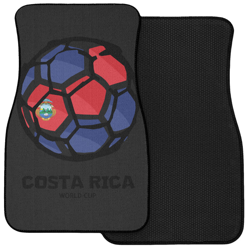 Costa Rica Football Country Flag Front Car Mat | Artistshot