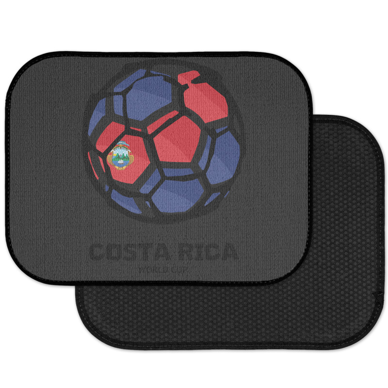 Costa Rica Football Country Flag Rear Car Mat | Artistshot