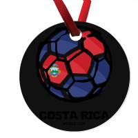 Costa Rica Football Country Flag Ornament | Artistshot