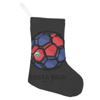 Costa Rica Football Country Flag Holiday Stocking | Artistshot