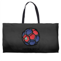 Costa Rica Football Country Flag Weekender Totes | Artistshot