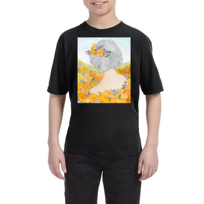 California Poppies Youth Tee | Artistshot