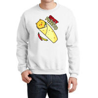 Spicy Purrito Meme Crewneck Sweatshirt | Artistshot