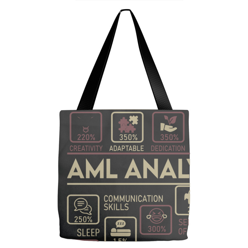 Aml Analyst T Shirt   Multitasking Daily Value Gift Item Tee Tote Bags | Artistshot