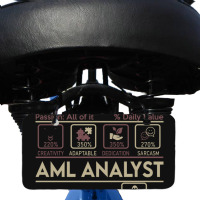 Aml Analyst T Shirt   Multitasking Daily Value Gift Item Tee Bicycle License Plate | Artistshot