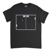 Trending Pong Game Retro Vintage Video Gamer Crt Screen Effect Gaming Classic T-shirt | Artistshot