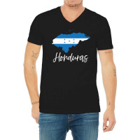 Honduras Flag Central America Copan Latina Camisa Catracho Pullover Ho V-neck Tee | Artistshot