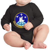 50th Operations Support Squadron (u.s. Air Force) Long Sleeve Baby Bodysuit | Artistshot