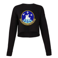 50th Operations Support Squadron (u.s. Air Force) Cropped Sweater | Artistshot