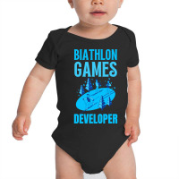 Biathlon Games Developer Baby Bodysuit | Artistshot