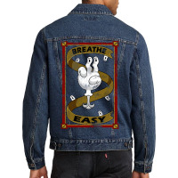 Breathe Easy Men Denim Jacket | Artistshot