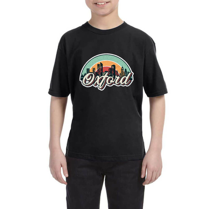 Oxford City Retro Youth Tee by mrbigzeroht | Artistshot