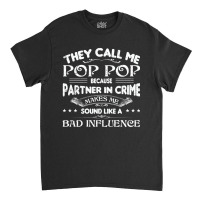 Limited Edition Pop Pop Dad Valentine Fathers Day Christmas Classic T-shirt | Artistshot