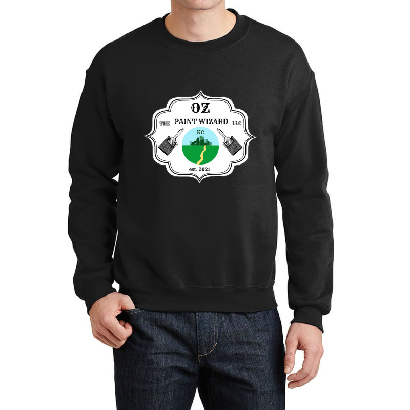 Oz The Paint Wizard Crewneck Sweatshirt | Artistshot