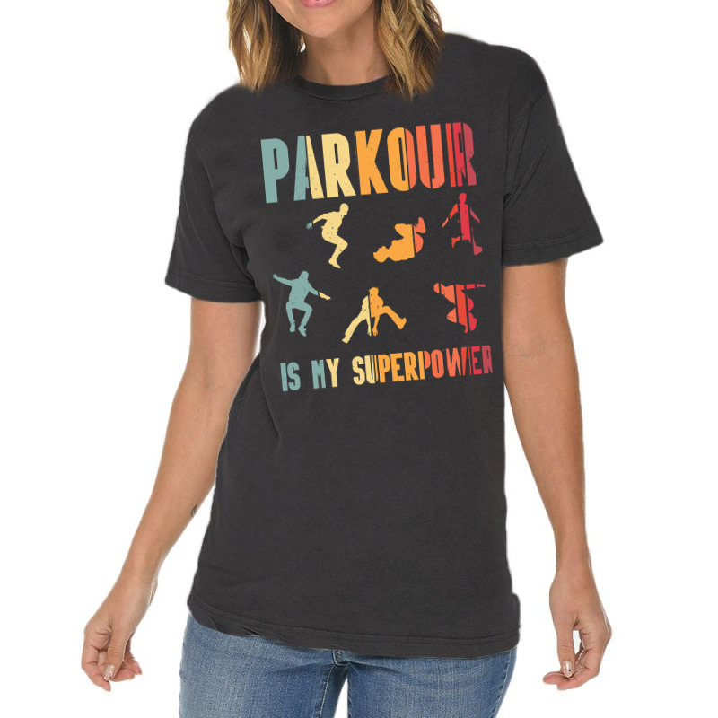 Parkour-c3rv0 Vintage T-Shirt by yammerbetween10 | Artistshot