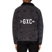 Geneseo Cross Country Gxc Unisex Sherpa-lined Denim Jacket | Artistshot