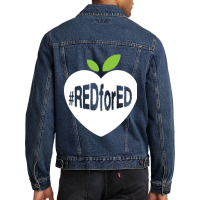 Arizona Teacher Protest Strike Men Denim Jacket | Artistshot