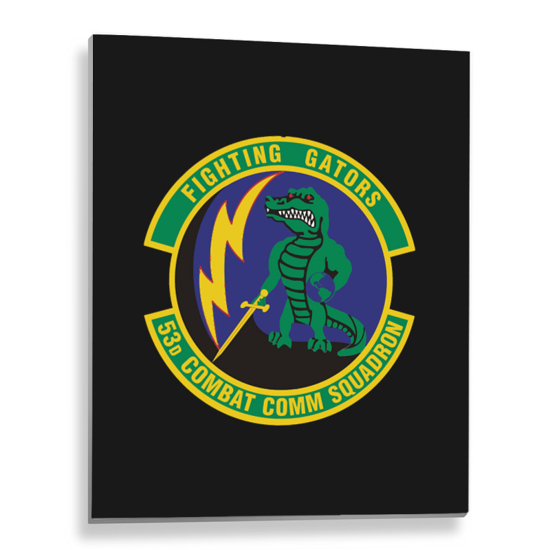 53d Combat Communications Squadron (u.s. Air Force) Metal Print Vertical | Artistshot