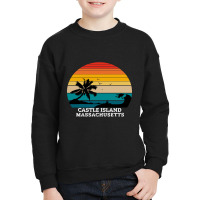 Castle Island Massachusetts Beaches Youth Sweatshirt | Artistshot