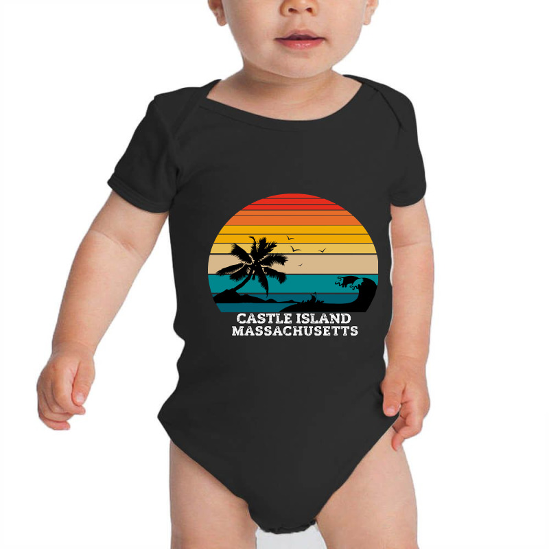 Castle Island Massachusetts Beaches Baby Bodysuit by currentlyderby559 | Artistshot