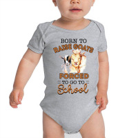 Born To Raise Goats Forced To Go To School Goat Baby Bodysuit | Artistshot