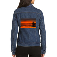 Beaufort Sunset Ladies Denim Jacket | Artistshot