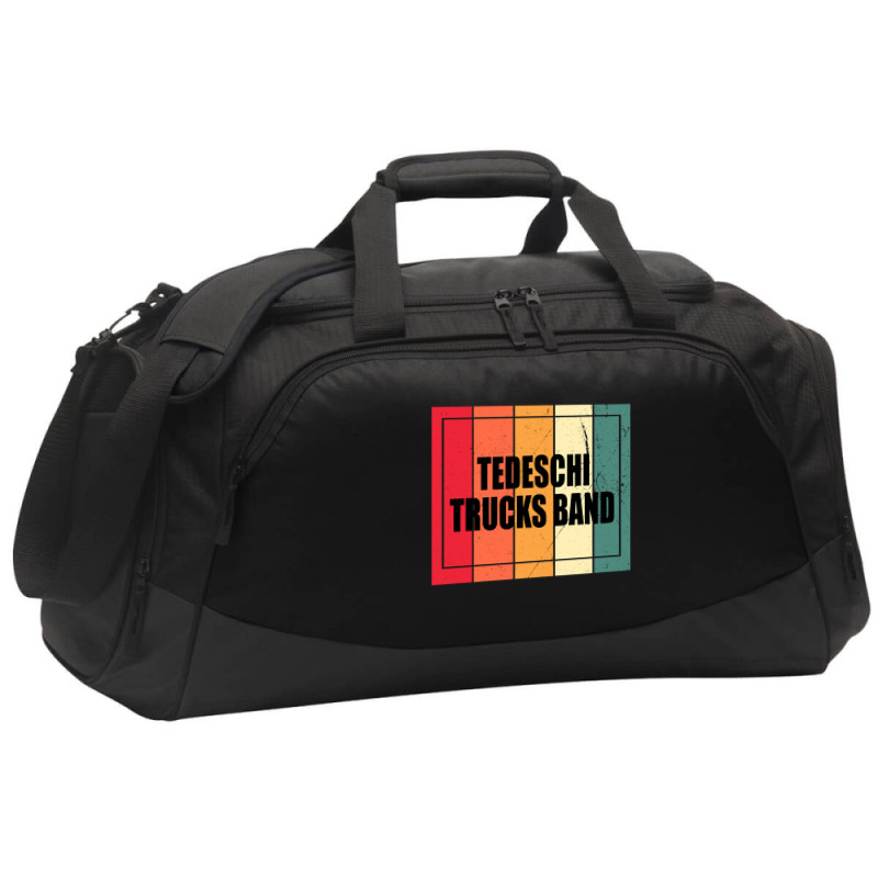 Personalized Name Tedeschi Birthday 70s 80s 90s Vintage Styles Active Duffel | Artistshot