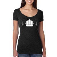 Organ Heartbeat Pipe Organ Church Organ Organist T Shirt Women's Triblend Scoop T-shirt | Artistshot