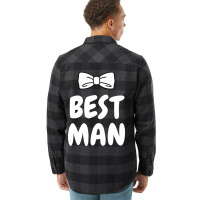 Best Man Bachelor Flannel Shirt | Artistshot