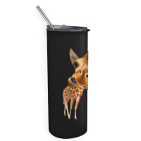 Hot Trend Crazy Giraffe Skinny Tumbler | Artistshot