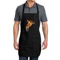 Hot Trend Crazy Giraffe Full-length Apron | Artistshot