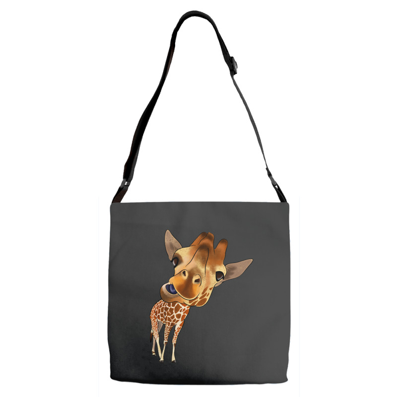 Hot Trend Crazy Giraffe Adjustable Strap Totes | Artistshot