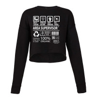 Area Supervisor - Multitasking Cropped Sweater | Artistshot