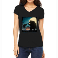 Bear Kick-p50bf Women's V-neck T-shirt | Artistshot