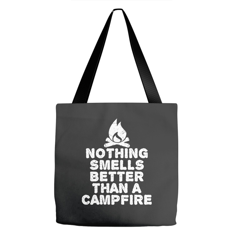 Camping T Shirt - Nothing Smells Better Than A Campfire-bpcfg Tote Bags | Artistshot