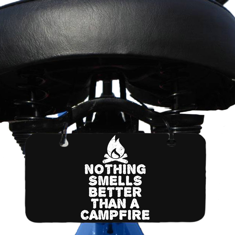 Camping T Shirt - Nothing Smells Better Than A Campfire-bpcfg Bicycle License Plate | Artistshot