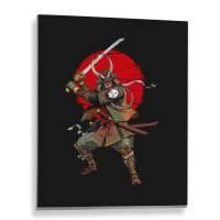 Demon Samurai Warrior Metal Print Vertical | Artistshot