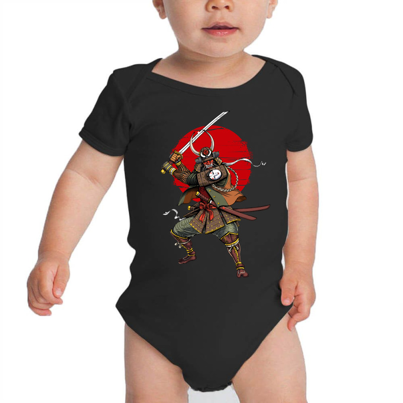 Demon Samurai Warrior Baby Bodysuit | Artistshot