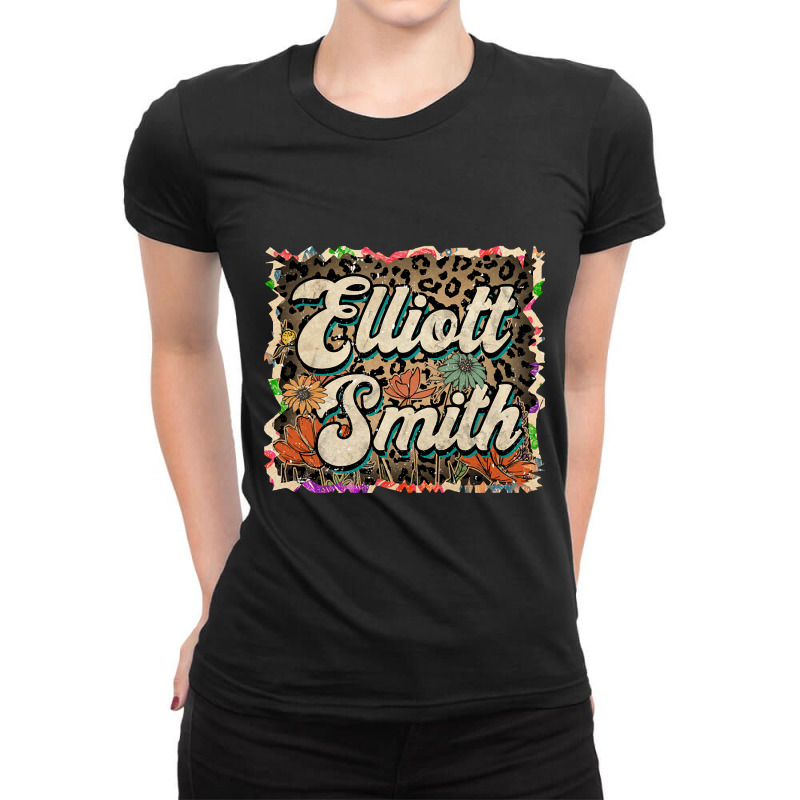 Beautiful Flowers Quest Elliott Proud Name Ladies Fitted T-Shirt by kundalinitrampled75 | Artistshot