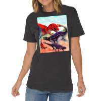 Ankylosaurus Vs Albertosaurus Poster Summer Vintage T-shirt | Artistshot