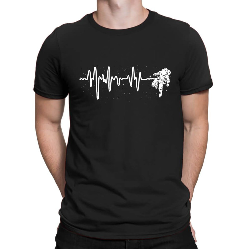 Space Heartbeat T-shirt | Artistshot