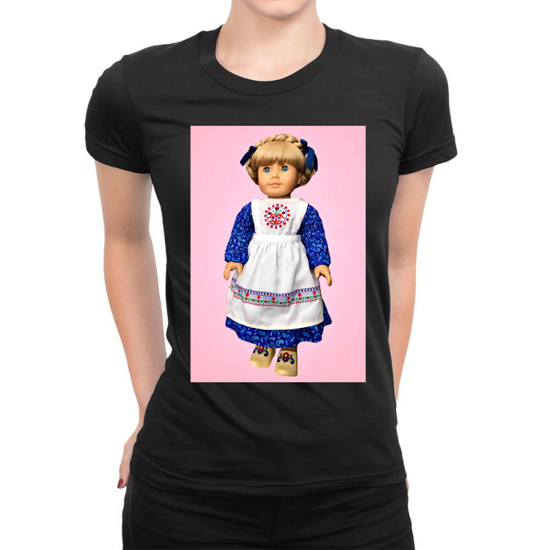 Baking With Kirsten Larson Ladies Fitted T-Shirt by Binzdodi | Artistshot