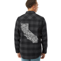 California Usa Mandala Design Flannel Shirt | Artistshot